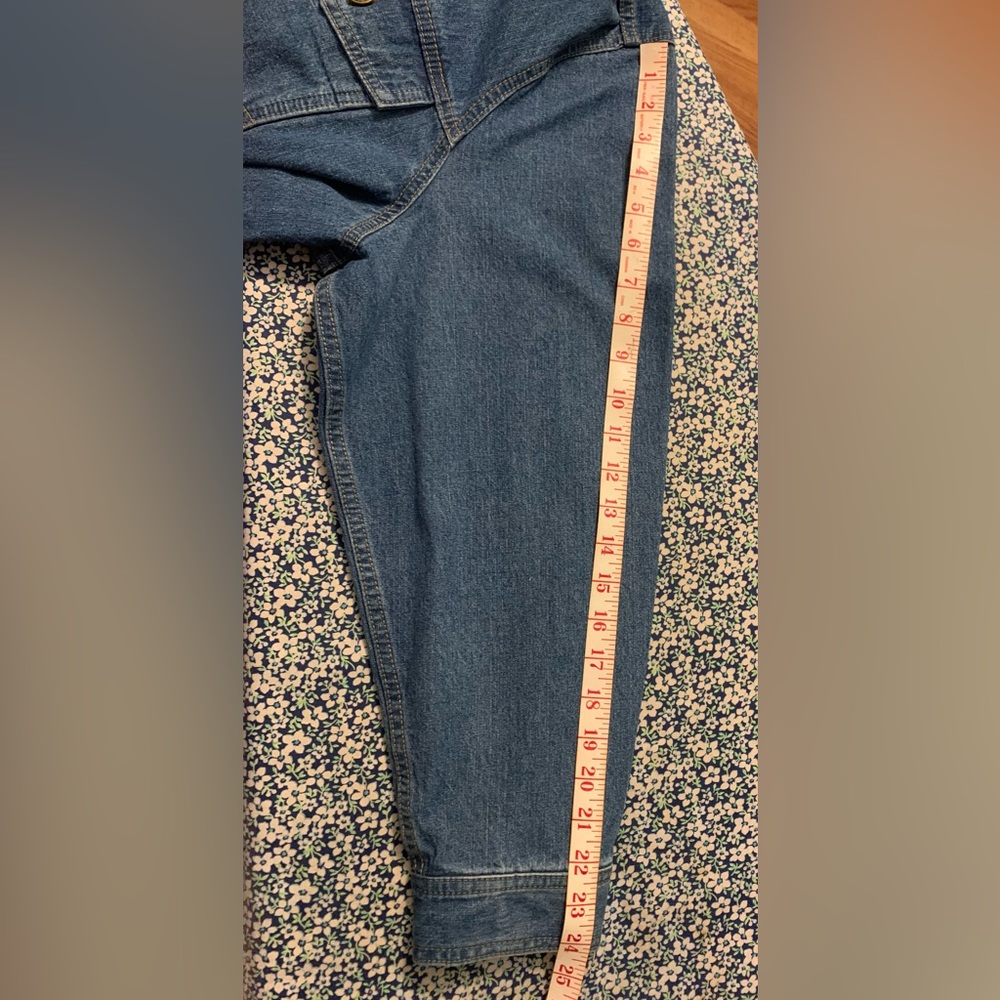 Women’s Denim & Co Embroidered Jean Jacket - Picture 6 of 8